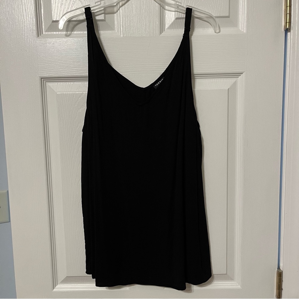 Torrid adjustable black cami